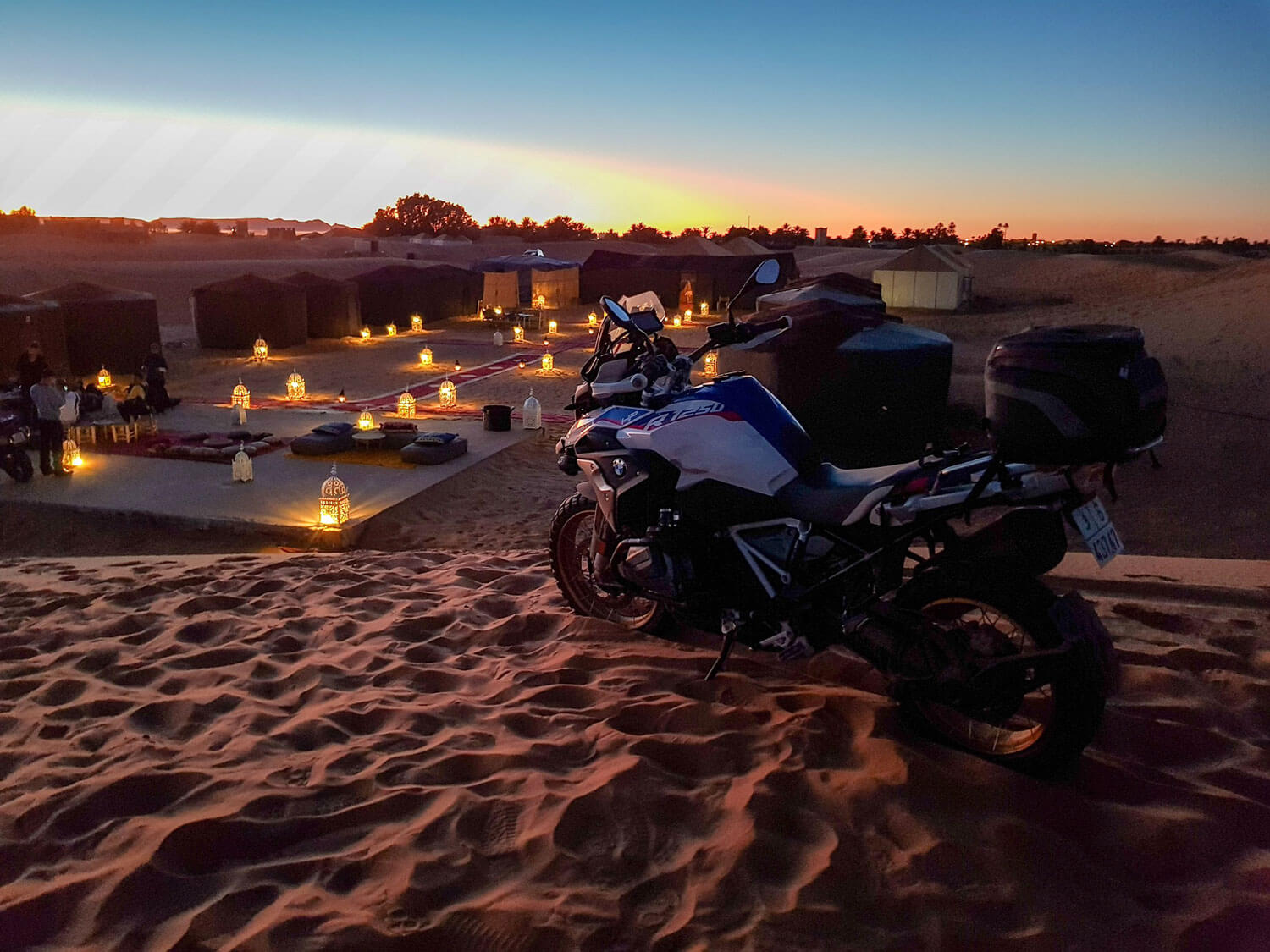 Atlas and Desert adventure motorbike tour morocco